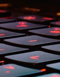 Laptop keyboard image